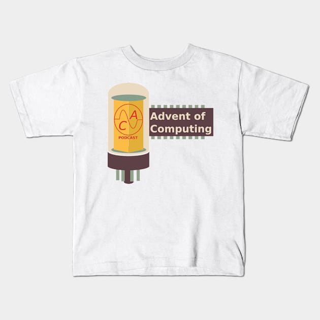 Advent of Computing Logo Kids T-Shirt by Advent of Computing